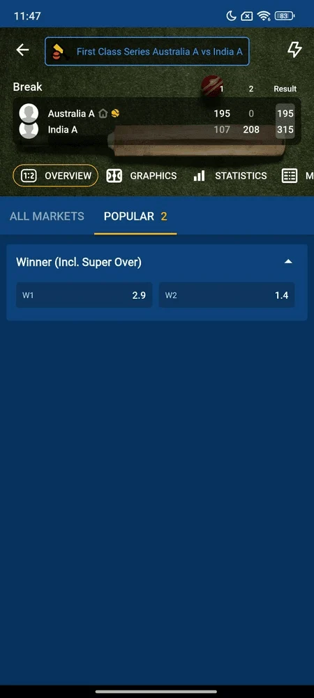 แทงกีฬาสดพร้อมสถิติ Mostbet
